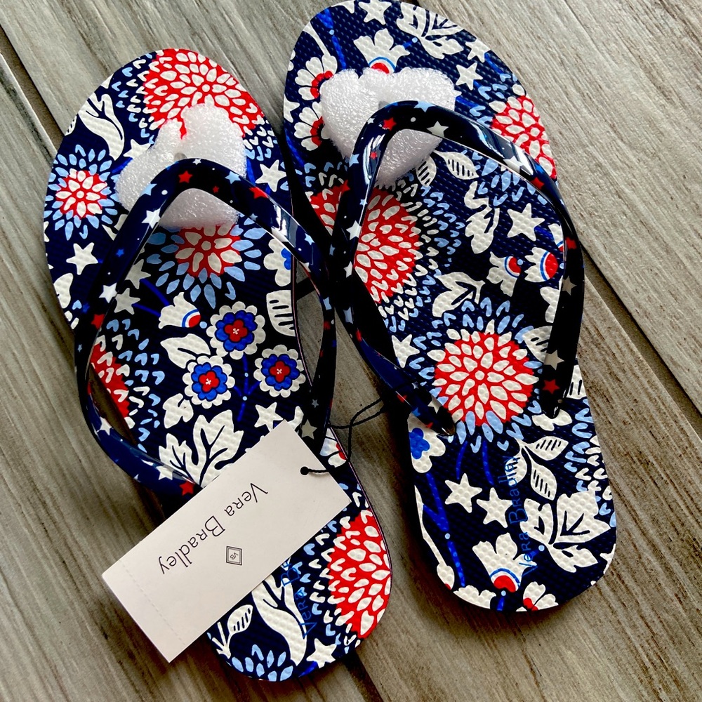 NWT Vera Bradley flipflops
